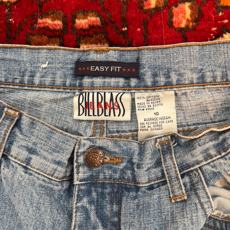 Vintage Bill Blass Easy Fit Women s Jeans Etsy