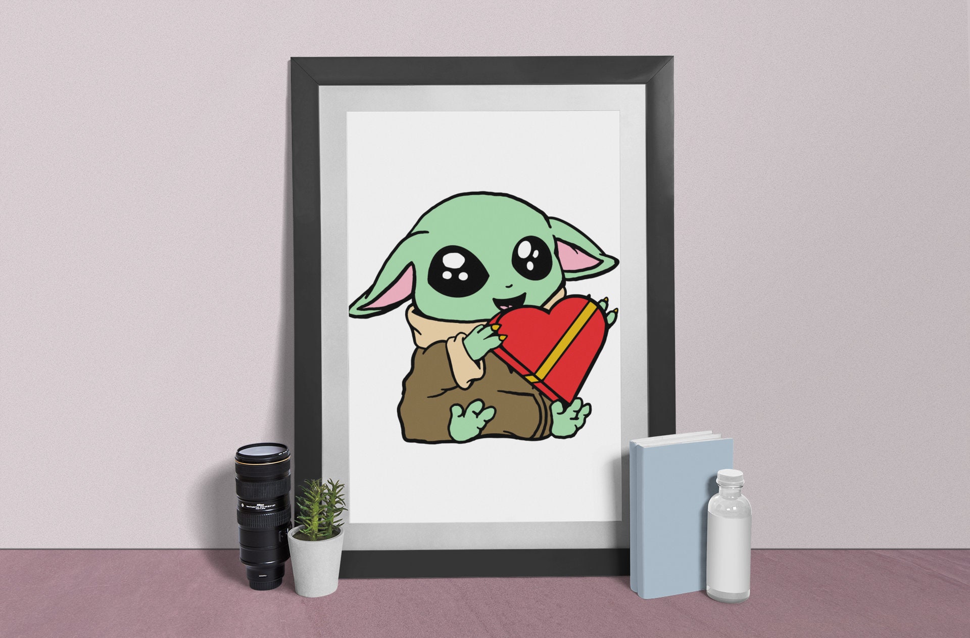 Baby Yoda Svg Bundle, Cricut Grogu Svg, Baby Yoda Silhouette Svg, Baby