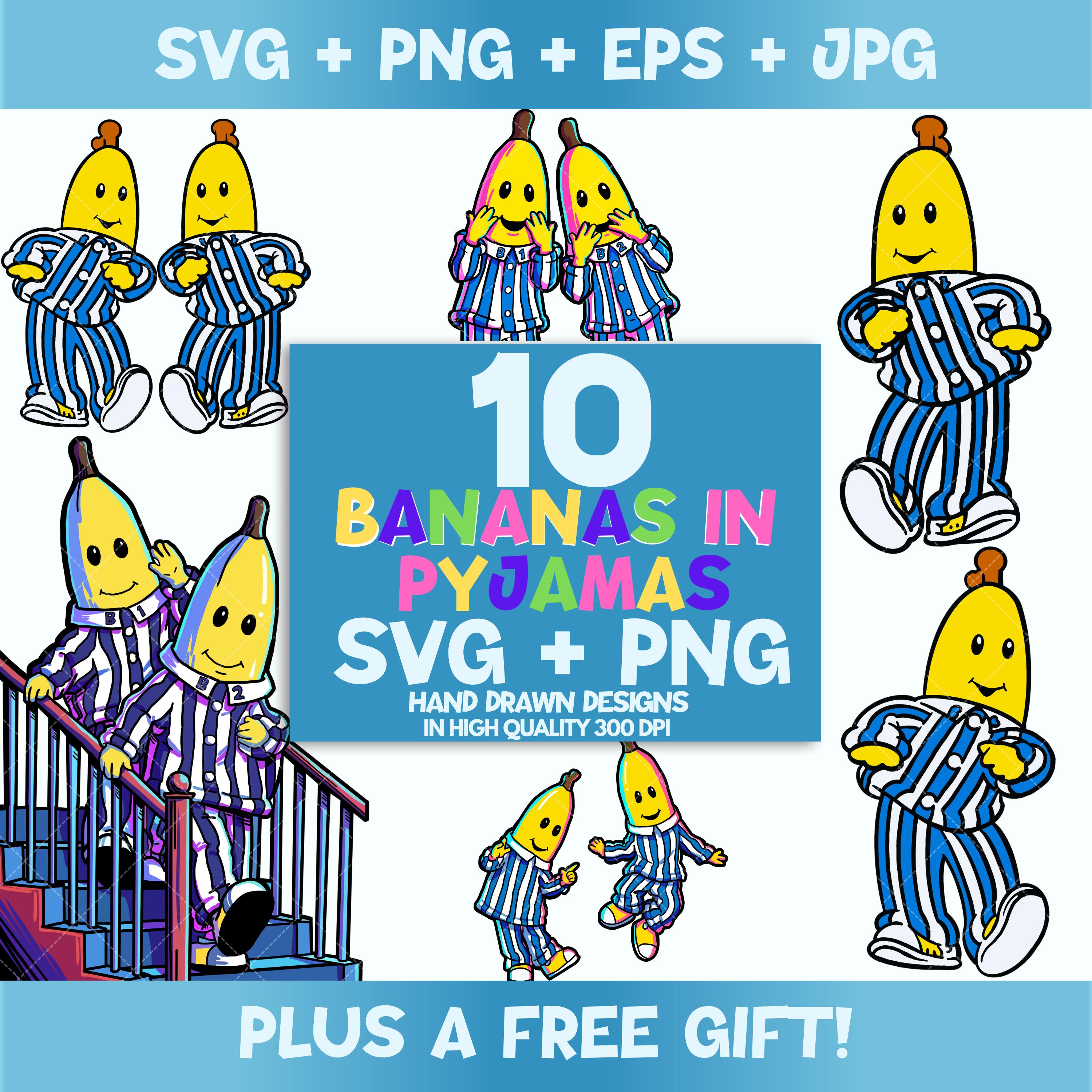 Bananas in pyjamas - Etsy 日本