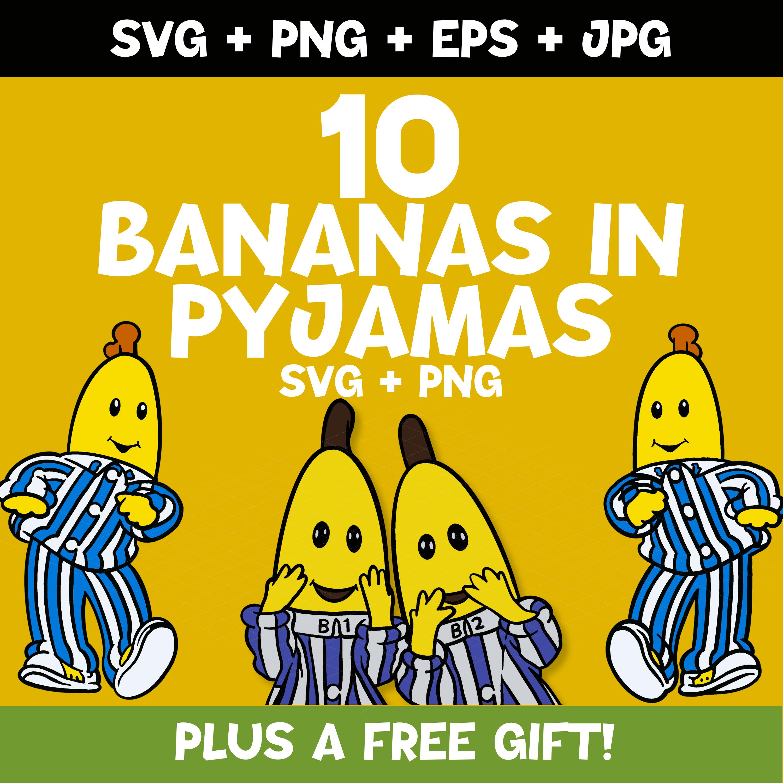 Bananas in pyjamas - Etsy 日本