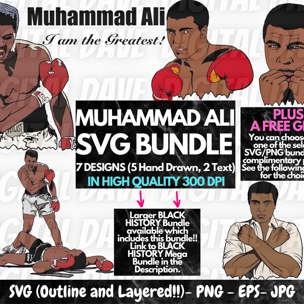Muhammad Ali - Etsy
