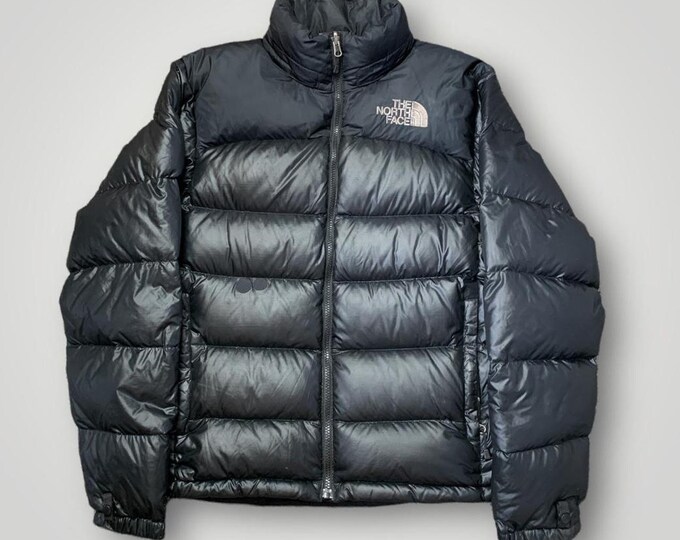 The North Face Black Puffer Jacket 700 Mens S Etsy