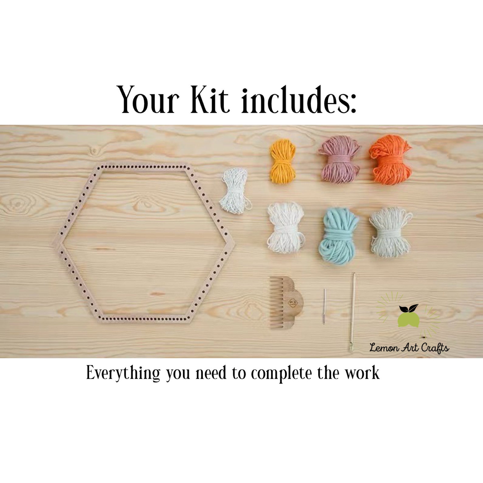 Complete Beginner Weave Kit / Weave Start Kit / DIY Kit for Etsy