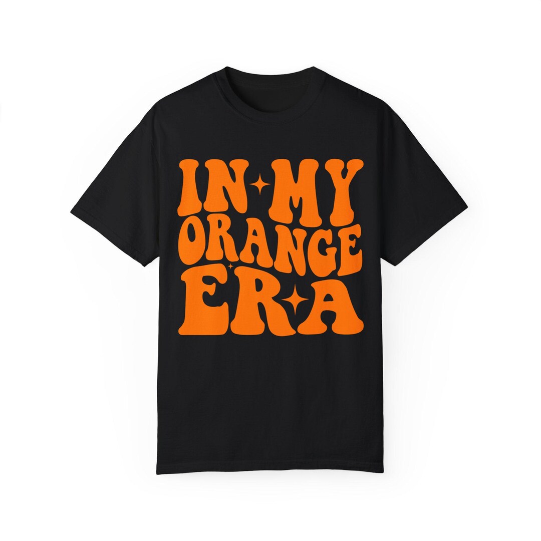 Men's Tennessee Volunteers Football T-Shirt - Team Color Orange Graphic Tee, Charcoal Grey, Size 5XL