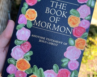 Hand Painted Book of Mormon