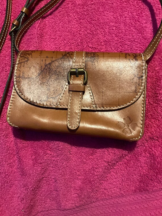 Patricia Nash map purse, map,leather,treasure, vintage Gem