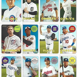 Collezione Topps Heritage Baseball 2018 22 carte
