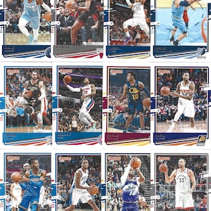 Collection de 40 cartes de basket-ball Donruss