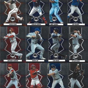 Collezione ologramma baseball mosaico 23 carte