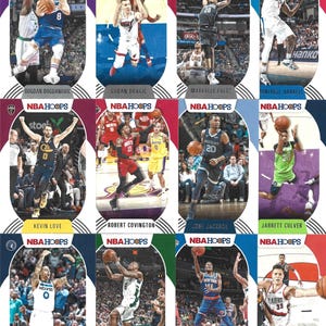 Colección de 29 cartas de baloncesto de la NBA Hoops