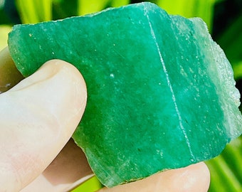 AAA Raw Green Aventurine - Rough Green Aventurine - Natural Green Aventurine Crystal- Raw Crystals - Aventurine Raw - Green Aventurine Stone