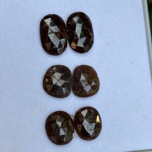 Natural Pear Rose Cut Ruby Cabochon: Red Black Gemstone (13X20 MM, 54 Carat)