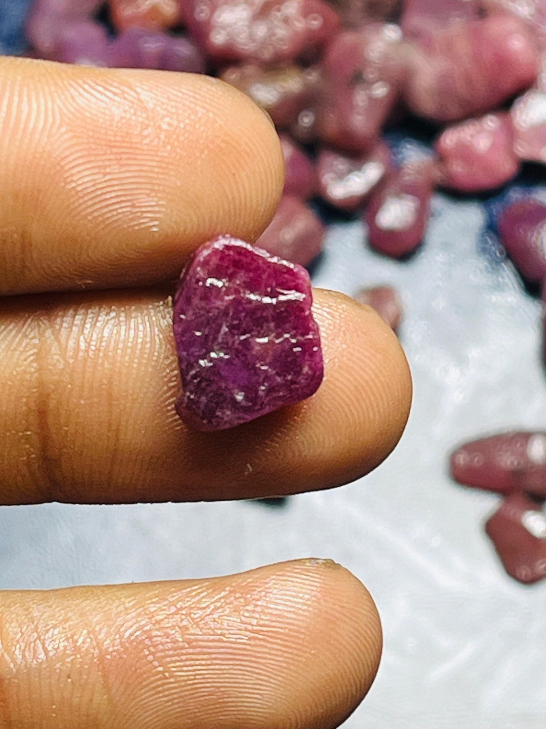 Ruby Stone Stick Natural Ruby Rough Sticks: Earthmined Gemstone Beads (8-20MM) - Etsy