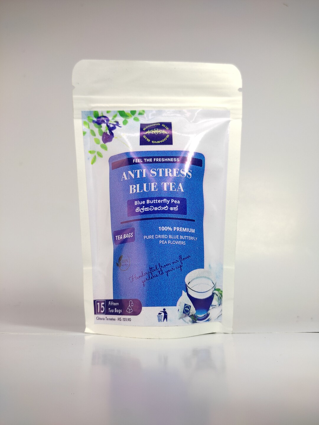 Anti Stress Blue Butterfly Pea Tea Bags Etsy