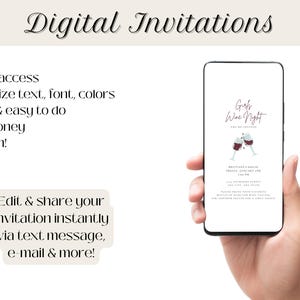 Digital Invitations:
- Instant Access
- Customize text, font, colors
- Simple and easy
- Save money
- Have fun

Edit & share your invitation instantly!
