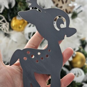 3D printed Christmas reindeer