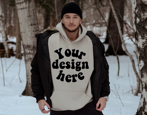 Sand hoodie store men
