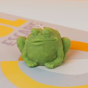 Good Luck Toad Candle / Frog Candle / Toad Candle / Good Luck / Cute Candle / Animal Candle / Candles / Frog Candles / Toad Candle