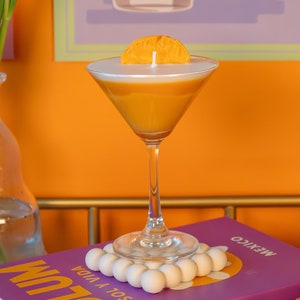 Lemon Drop Candle / Lemon Drop Martini Candle /  Martini Lovers / Lemon Drop Lovers