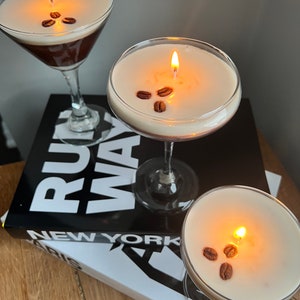 Espresso Martini Candle Realistic / Coffee Candle / Espresso Martini Lovers / Espresso Lovers image 9