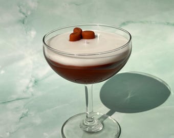 Espresso Martini Candle - Coupe Glass / Coffee Candle / Espresso Martini Lovers / Espresso Lovers