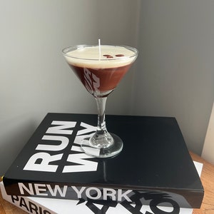 Espresso Martini Candle Realistic / Coffee Candle / Espresso Martini Lovers / Espresso Lovers image 5