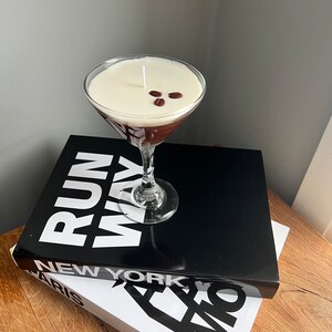 Espresso Martini Candle Realistic / Coffee Candle / Espresso Martini Lovers / Espresso Lovers image 6