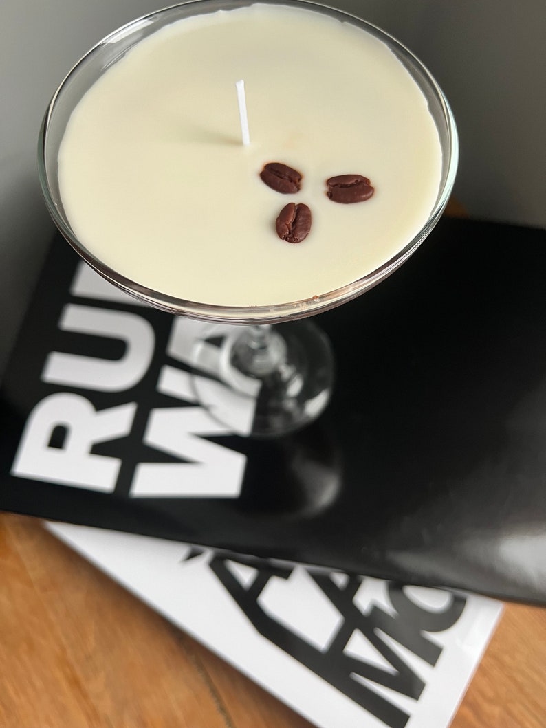 Espresso Martini Candle Realistic / Coffee Candle / Espresso Martini Lovers / Espresso Lovers image 4