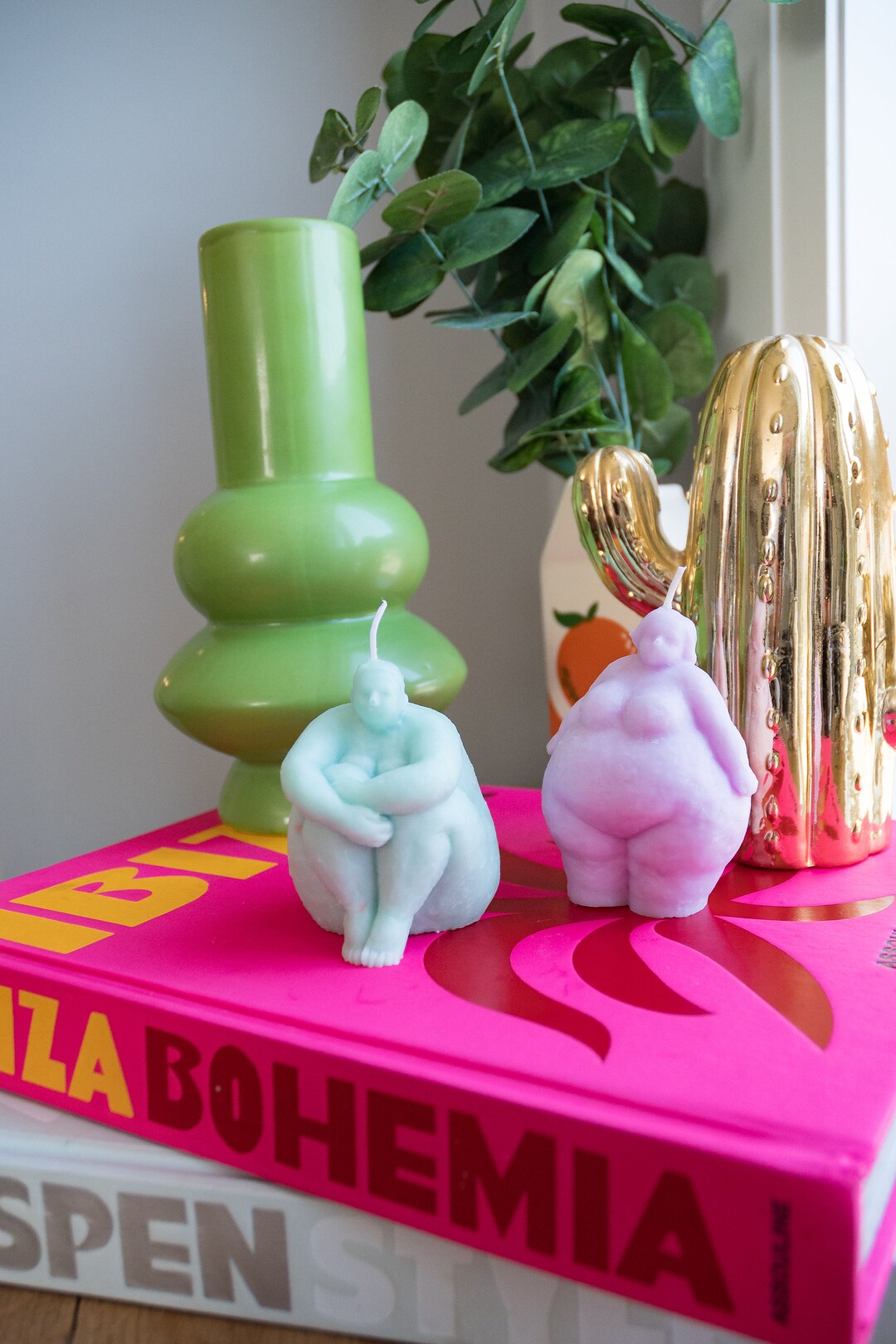 Women Candle / Curvy Women Candle / Figure Candle / Statue Candle