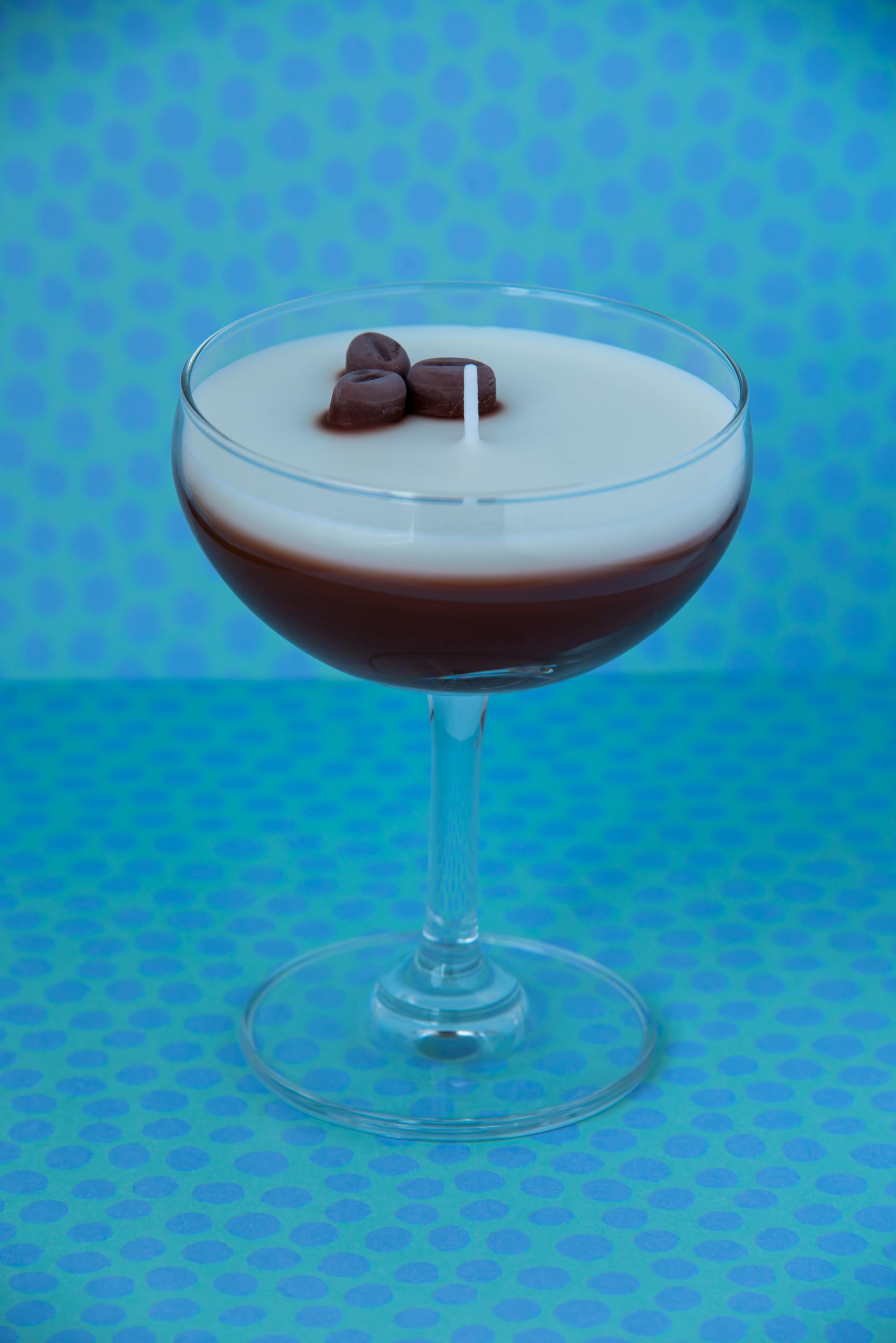 Espresso Martini Candle - Coupe Glass / Coffee Candle / Espresso Martini Lovers / Espresso Lovers