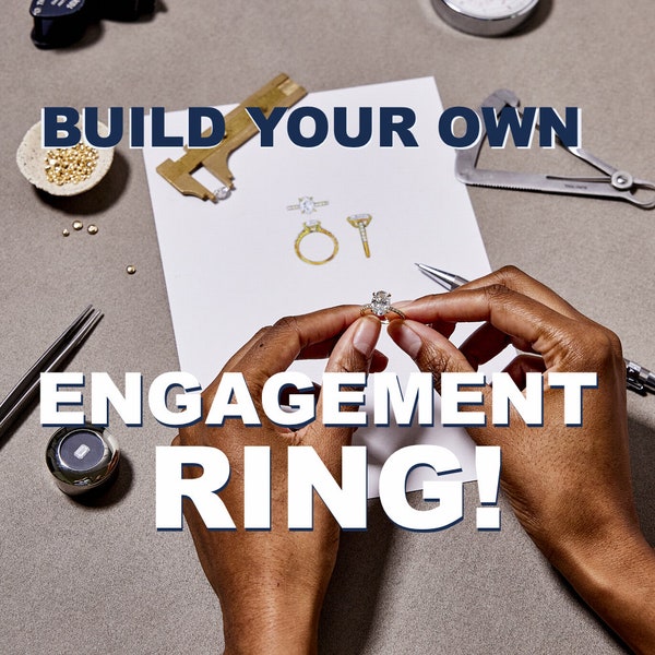 Custom Replica Engagement Rings Etsy