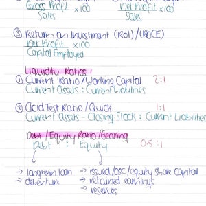Leaving Cert Business Calculation Style Question and Solutions