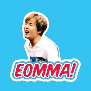 Haechan NCT “Eomma” sticker