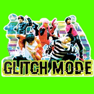 NCT Dream Glitch Mode “Glitched” sticker