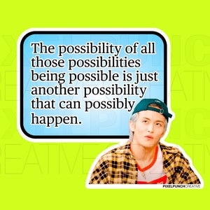 Mark Lee NCT 127 Dream “Possibilities” sticker