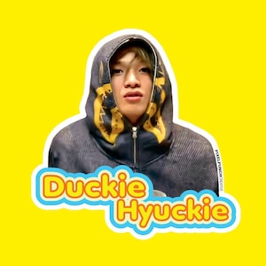 Haechan NCT “Duckie” sticker
