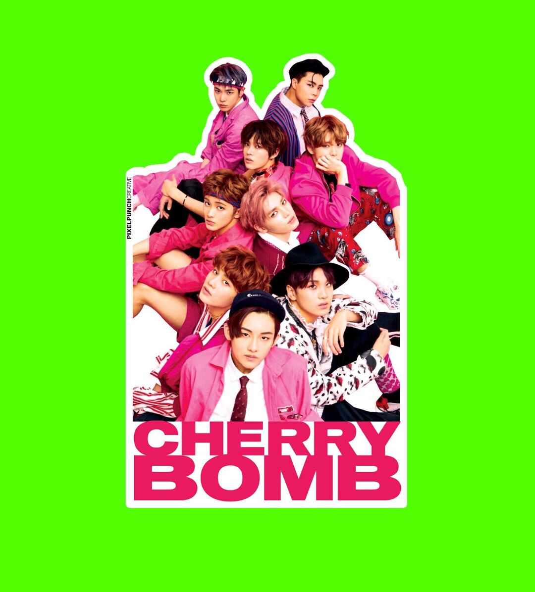 NCT 127 Cherry Bomb “stacked” Sticker - Etsy