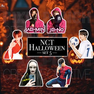 NCT 127 Dream WayV Individual “Halloween: Set 5” stickers