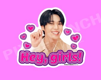 Doyoung NCT 127 “Girls!” sticker