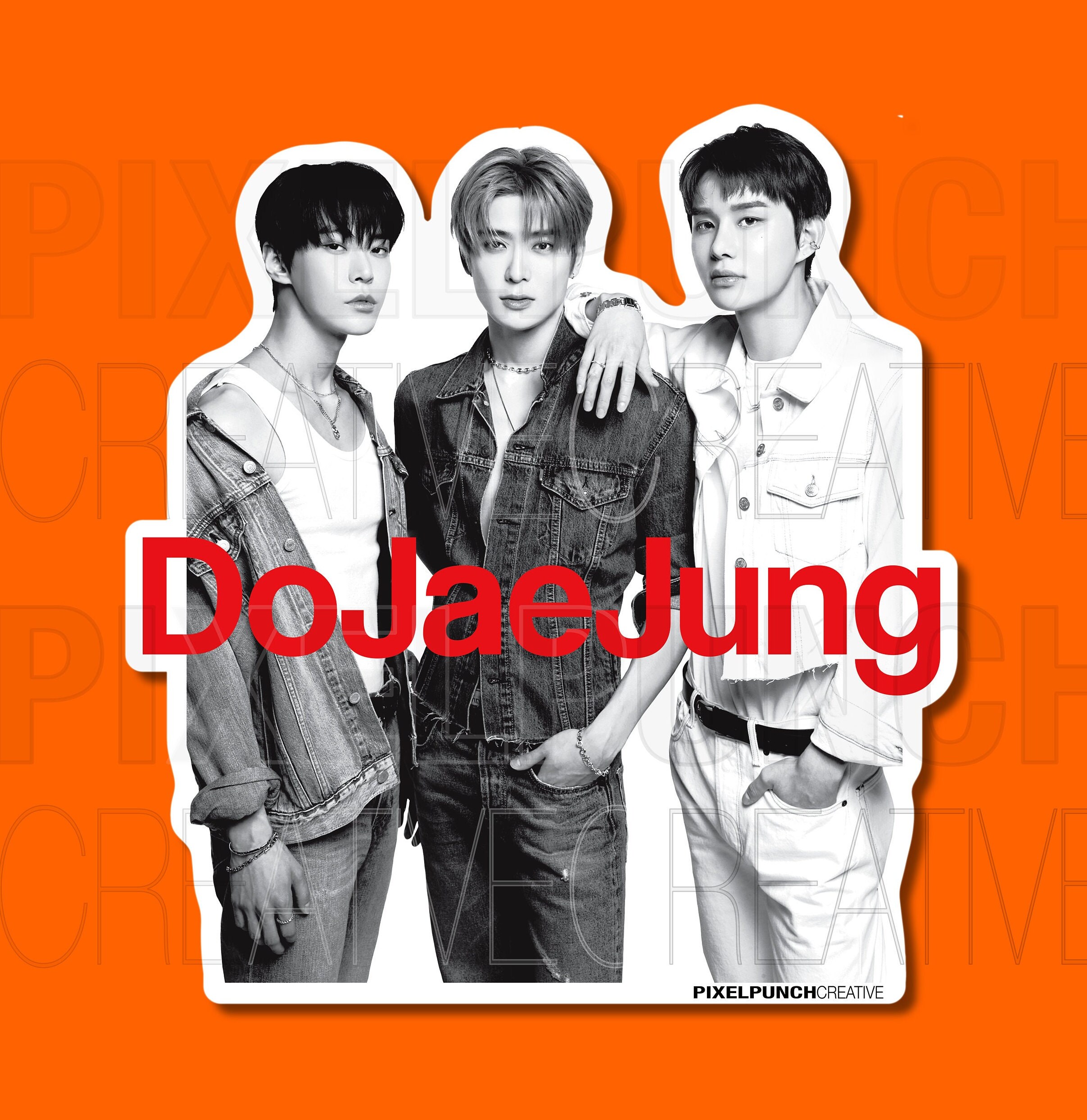Doyoung Jaehyun Jungwoo NCT 127 “dojaejung” Sticker - Etsy