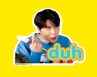 Johnny NCT 127 “Duh” Sticker