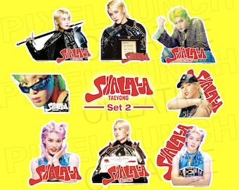 Taeyong NCT 127 Shalala “MV 2” stickers