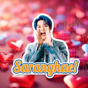 Taeyong NCT 127 “Saranghae” sticker