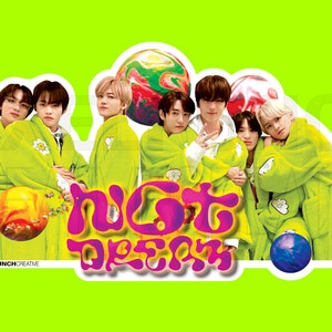 NCT Dream Best Friend Ever “Galaxy” stickers - 2 versions