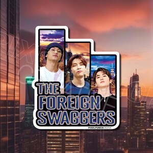 Mark Johnny Jaehyun NCT 127 “Swagger” sticker