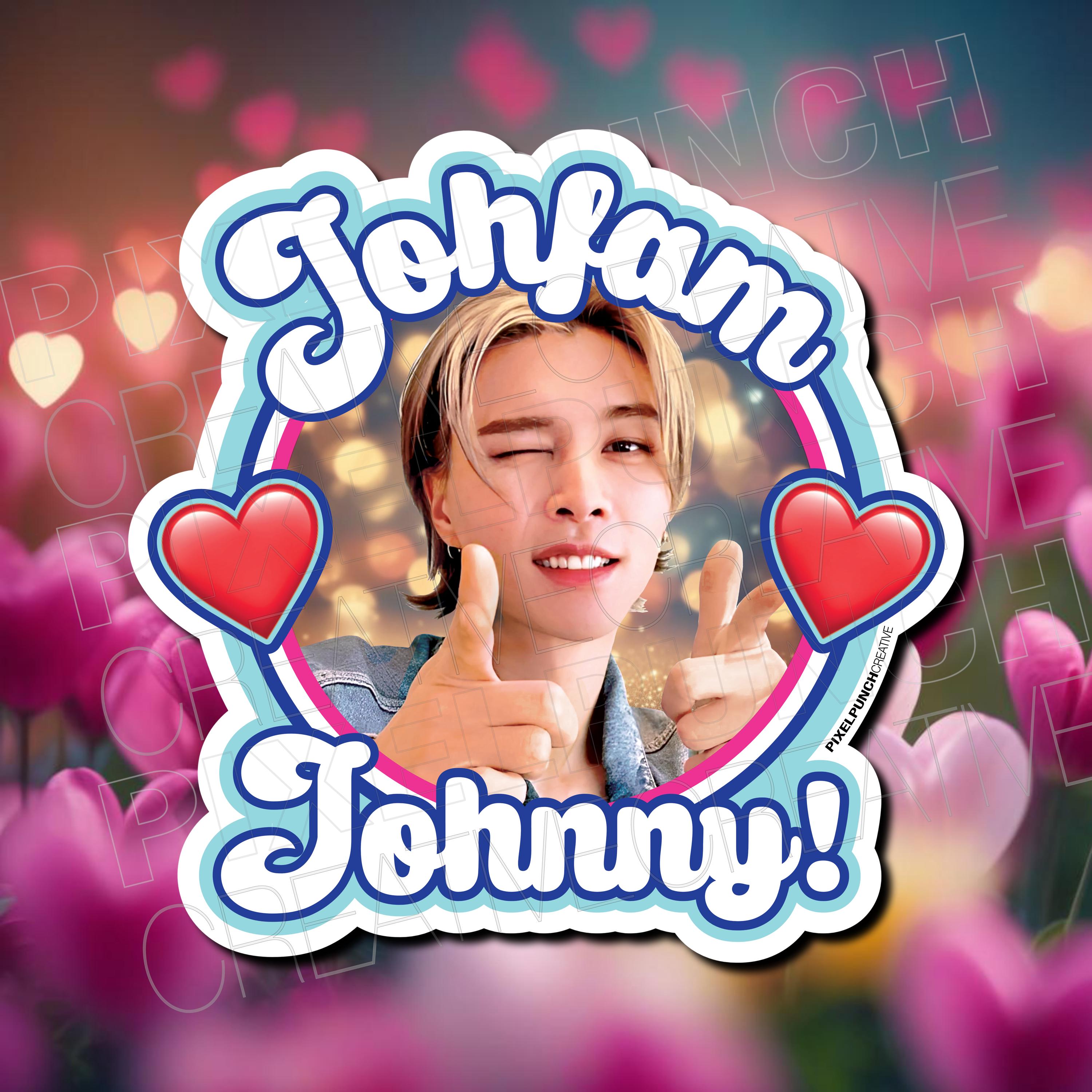 Johnny NCT 127 “johfam” Sticker - Etsy