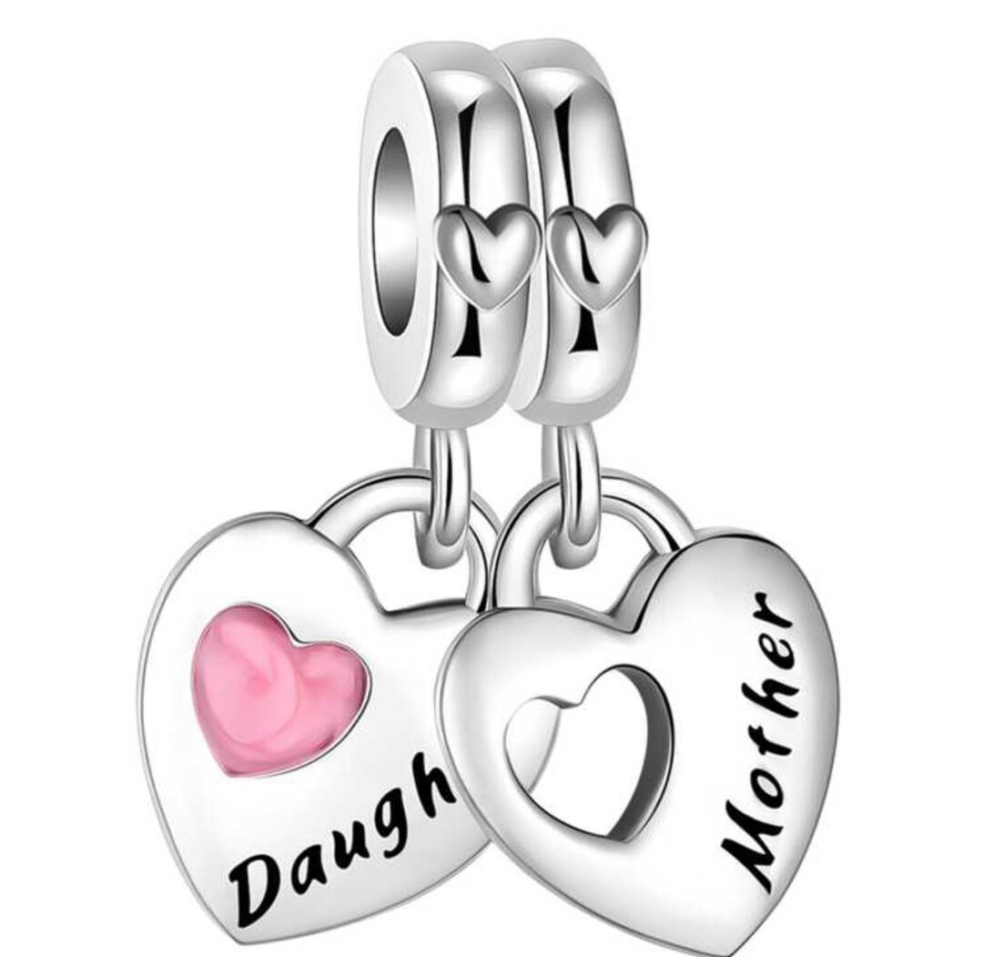 Mother & Daughter Charm Jewelry Charm Bracelet Accessory Etsy