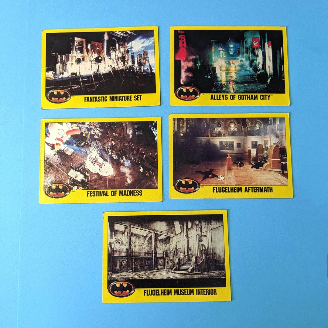 1989 Batman Trading Cards