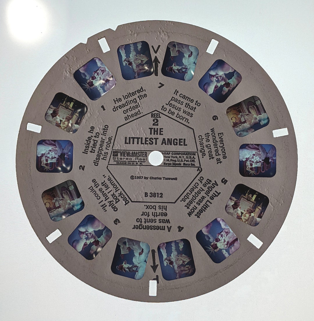 THE LITTLEST ANGEL Viewmaster Reel 2 1957 Charles Tazewell Etsy Canada
