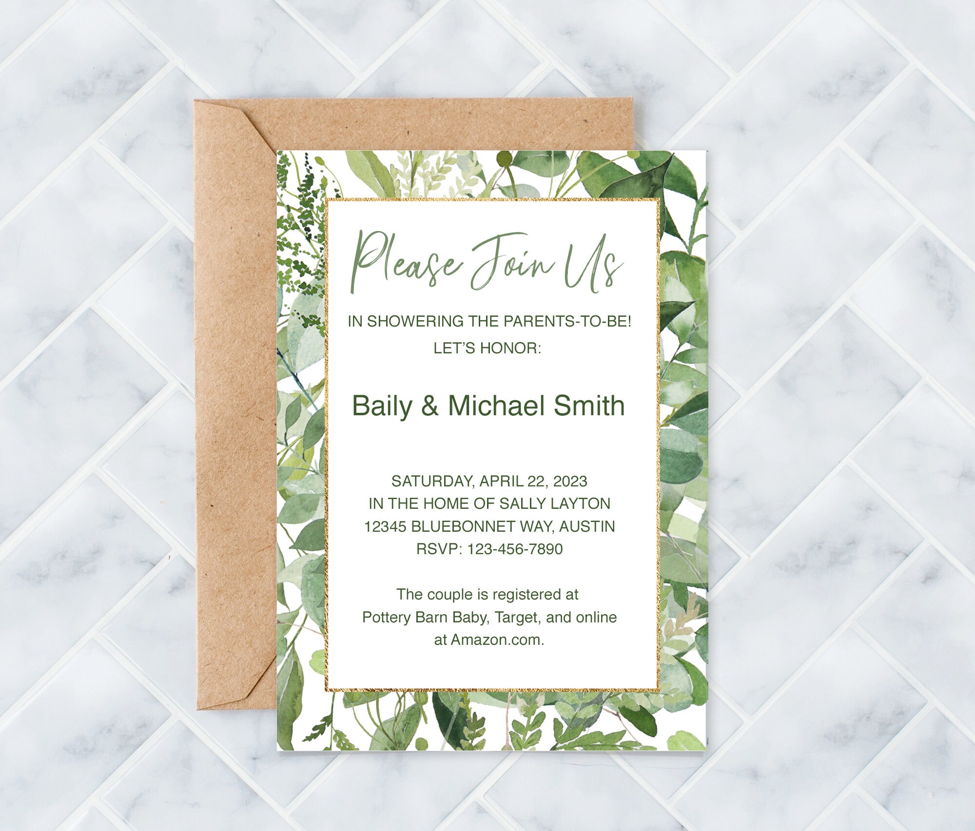 Printable Boho Editable Invitation Template Party Invitation Modern ...